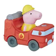 Świnka Peppa Mały Buggy: Świnka Peppa z wozem strażackim - Hasbro