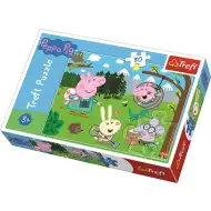 Świnka Peppa: Odkrywanie lasu puzzle 30 elementów - Trefl