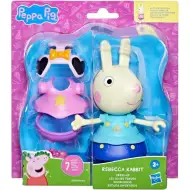 Świnka Peppa: Zestaw figurek Rebecca w eleganckim stroju z akcesoriami - Hasbro