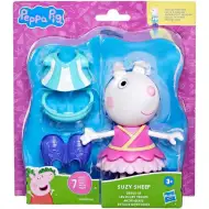 Świnka Peppa: Zestaw figurka Suzy w eleganckim stroju z akcesoriami - Hasbro