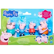 Świnka Peppa: Zestaw pięciu figurek rodziny Peppy - Hasbro