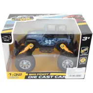 Szary jeep terenowy off-road z napędem wstecznym 1/32