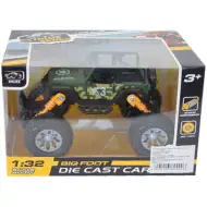 Szary terenowy samochód Off-Road z napędem wstecznym 1/32