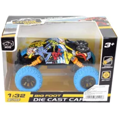 Szary terenowy samochód Off-Road z napędem wstecznym 1/32 zdjęcie 2