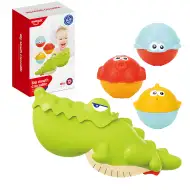 Szczęśliwy Świat: Kąpielowa zabawka Morcos Kroki z morskimi zwierzętami