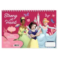 Szkicownik Disney Księżniczki w dwóch wersjach A4, 30 stron.