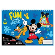 Szkicownik Mickey Mouse w dwóch wersjach, A4, 30 stron.