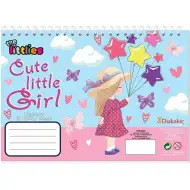 Szkicownik The Littlies 40 kartek 20x28cm w różnych wariantach