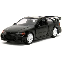 Szybcy i Wściekli: Seria Legacy - Zestaw metalowych modeli samochodów Mazda RX-7 Hana i Heist Honda Civic w skali 1/32 - Jada Toys zdjęcie 4