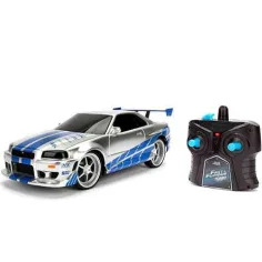 Szybcy i wściekli: Zdalnie sterowany samochód Nissan Skyline GT-R (BNR35) Briana w skali 1/24 - Simba Toys zdjęcie 2