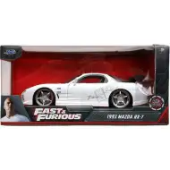 Szybcy i wściekli: metalowy model samochodu 1993 Mazda RX-7 w skali 1/24 - Simba Toys