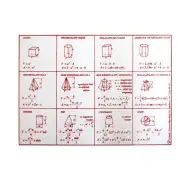 Tabela figur płaskich format A5