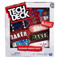 Tech Deck Sk8shop Bonus Pack Fingerboard zestaw deskorolkowy w różnych wariantach - Spin Master