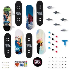 Tech Deck: zestaw 4 fingerboardów Superman - Spin Master zdjęcie 2
