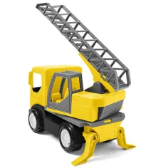 Tech Truck Ciężarówka z drabiną w pudełku 23cm - Wader zdjęcie 2