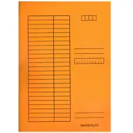 Teczka na dokumenty A4 230g pomarańczowa