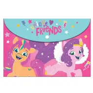 Teczka na dokumenty A4 z zatrzaskiem My Little Pony Unique Friends