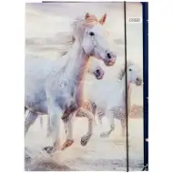 Teczka z gumką Magical Horses w formacie A4