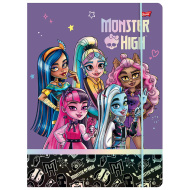 Teczka z gumką Monster High w formacie A4