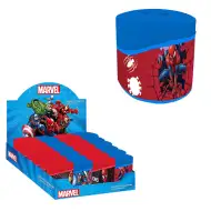 Temperówka Avengers z plastikowym pojemnikiem, dwoma otworami i wzorem Spider-Mana