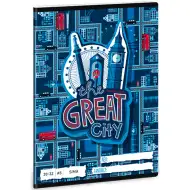 The Great City 32-stronicowy gładki zeszyt 20-32 A/5