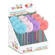 The Littlies: Ołówek z pomponem różne rodzaje 1 szt.