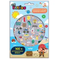The Littlies: Zestaw naklejek dla chłopców 300 sztuk