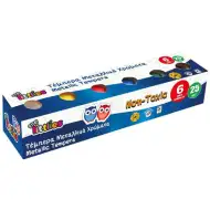 The Littlies: Zestaw temper temperowych Metál 6 sztuk 25ml
