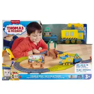 Thomas i przyjaciele: Przyjaciele w pracy zmotoryzowany zestaw torów - Mattel