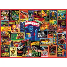 Thrillery klasyczne HQC puzzle 1000 elementów - Clementoni zdjęcie 2