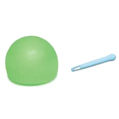 Tiny Glowzilla Wubble świecąca neonowa piłka bąbelkowa w kolorze zielonym 30 cm zdjęcie 3