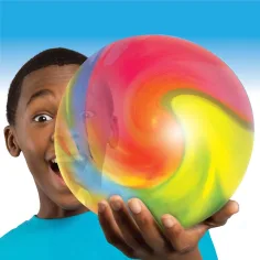 Tiny Wubble kolorowa piłka bąbelkowa 30 cm zdjęcie 2
