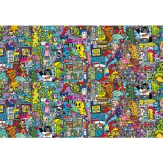 Tokidoki 1000-elementowa panoramiczna układanka - Clementoni zdjęcie 2