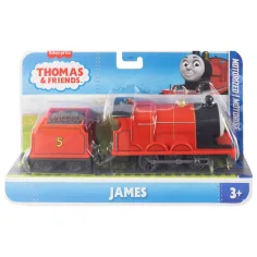 Tomek i Przyjaciele: lokomotywa James z napędem - Mattel