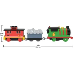 Tomek i przyjaciele: Zestaw zabawkowy z napędzanym Percym - Mattel zdjęcie 3