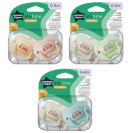 Tommee Tippee: Anytime zestaw 2 smoczków (0–6 miesięcy)