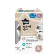 Tommee Tippee: Closer To Nature przezroczysta butelka 150 ml (0 mies.+)