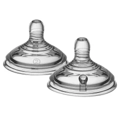 Tommee Tippee: Closer to Nature smoczki do butelki o średnim przepływie, 2 szt. (3 mies.+) zdjęcie 2