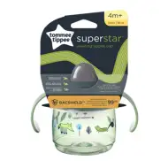 Tommee Tippee: Superstar kubek niekapek w kolorze zielonym 190 ml (4m+)