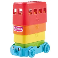 Tomy: Toomies - Zestaw zabawkowy z autobusem piętrowym i jajkami Kukucska zdjęcie 2