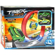 Tor wyścigowy Track Racing z super pętlą 360° i 2 małymi samochodzikami