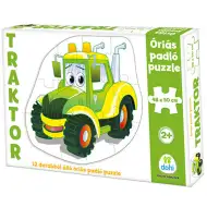 Traktor gigantyczne puzzle podłogowe 12-elementowe