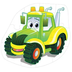 Traktor gigantyczne puzzle podłogowe 12-elementowe zdjęcie 2