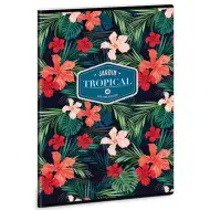 Tropical Wildblume zeszyt w kratkę A4