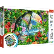 Tropikalne zwierzęta Spiral puzzle 1040 elementów - Trefl