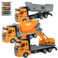 Truck Driver: Zestaw 3 ciężarówek budowlanych z napędem 19 cm