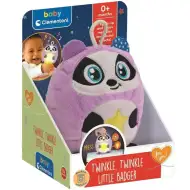 Twinkle-twinkle mały borsuk interaktywna zabawka dla niemowląt - Clementoni baby