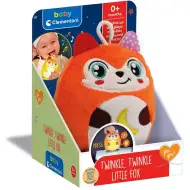 Twinkle-twinkle mały lisek interaktywna zabawka dla niemowląt – Clementoni Baby