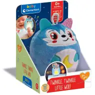 Twinkle-twinkle mały wilczek interaktywna zabawka dla niemowląt – Clementoni baby