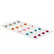 TyToo: Samoprzylepne cyrkonie w 5 kolorach, 20 sztuk